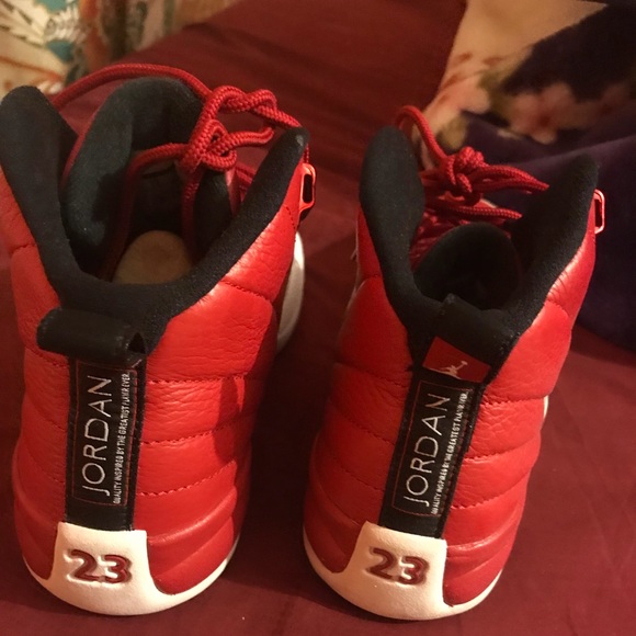 Jordan’s 12 red & white - Picture 2 of 3